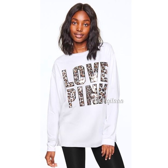 PINK NWT Bling Leopard Set - Picture 5 of 6